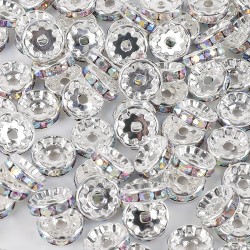 PERLES STRASS 8MM *50PCS