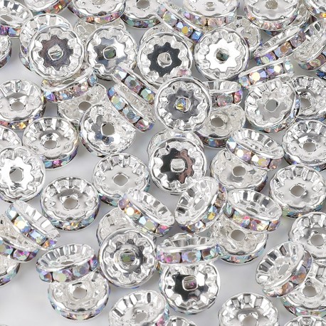 PERLES STRASS 8MM *50PCS