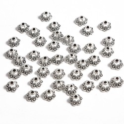 PERLES ZINC 8MM *50PCS