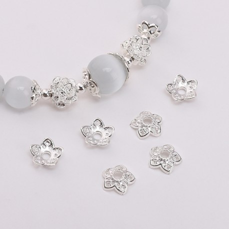 PERLES ZINC 8MM *50PCS