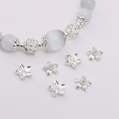 PERLES ZINC 8MM *50PCS