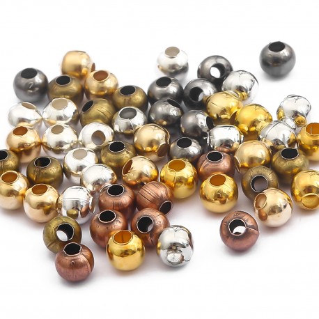 PERLES FER 5MM *200PCS