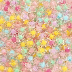 PERLES ACRYLIQUE 8X6MM 26G