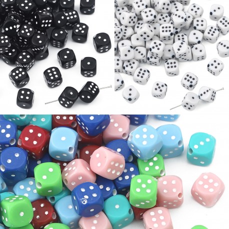 DÉS 10MM 30PCS/SACHET