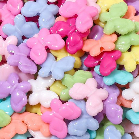 PERLES PAPILLONS 15X12MM *50