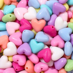 PERLES COEUR 11X10MM *50