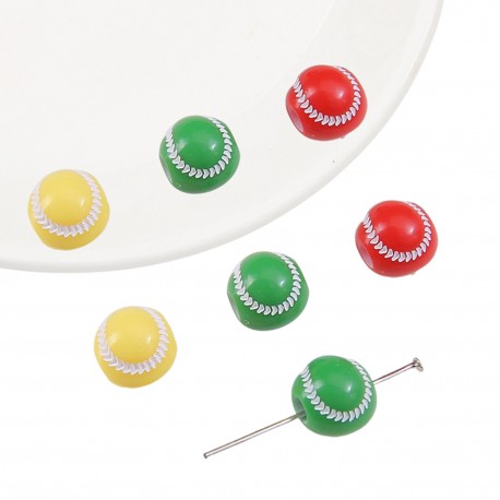 PERLES BALLES MIX 12MM *30