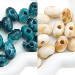 PERLES 21X14MM *5