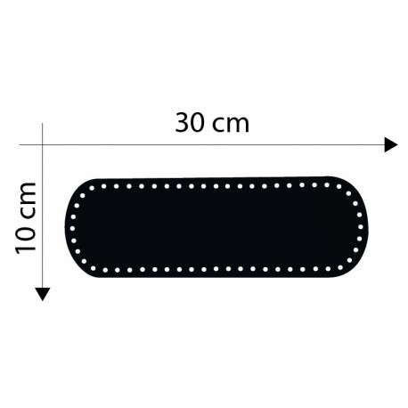 FOND DE SAC SIMILI 30X10CM SUR COMMANDE